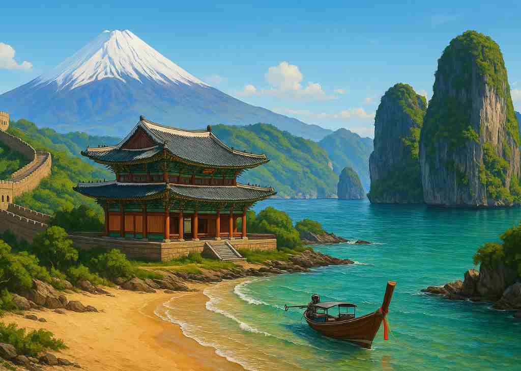 5 Negara Asia Terbaik untuk Liburan Destinasi yang Indah dan Penuh Kenangan